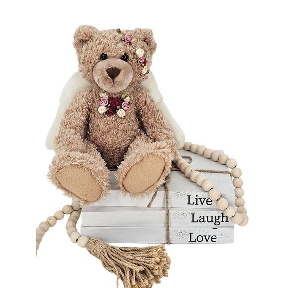 Stuffed Animal Bear Plush with Wings - Picture 1 of 11